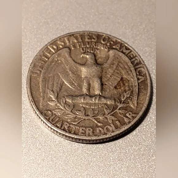 1966 Quarter Dollar Liberty Coin Errors No Mint Mark Letters Parts Flat By Rim